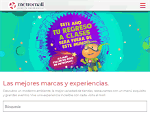 Tablet Screenshot of metromallonline.com